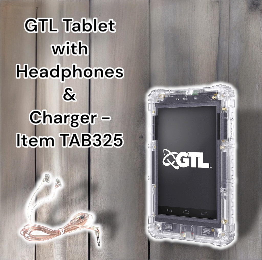 GTL Tablet with Headphones & Charger - Item TAB325